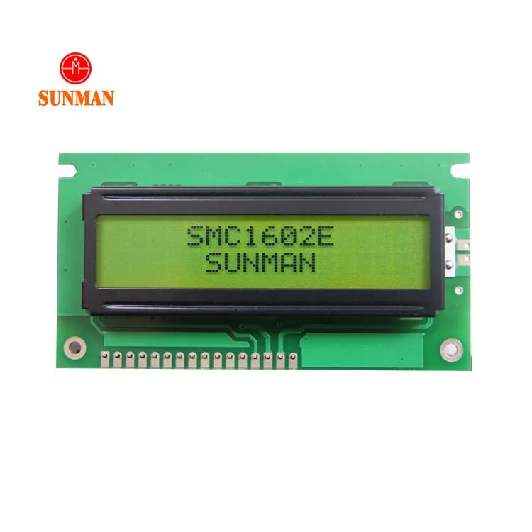 Custom module line character lcd 1602 16x2 lcd monitor 1602 5v i2c blue screen and white code