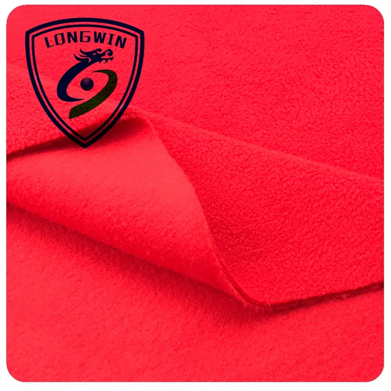 winter clothing double side brush one side anti pilling 100% polyester GRS 70% rpet recycled polyester polar fleece fabric