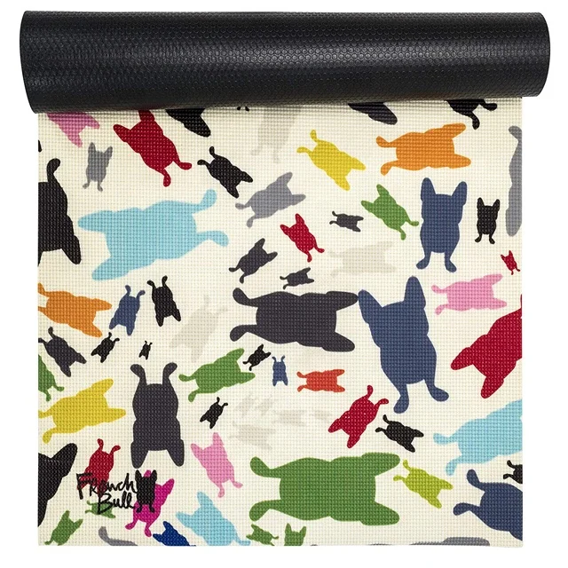 
Durable eco friendly printed yoga mat manufacturer multi-functional yoga pilates type pvc exercise mat 