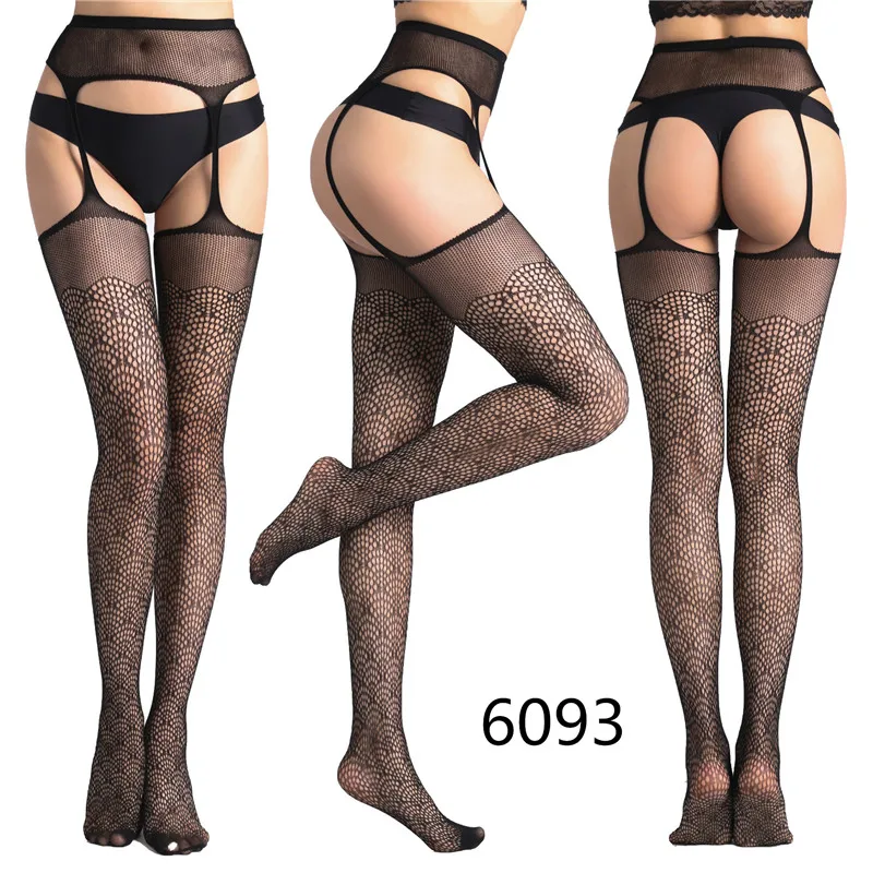 
Wholesale Lady Women Mesh Fishnet Tights Nightclub Adult Japan Video Black Pantyhose High Waist Lingerie Sexy Stockings 