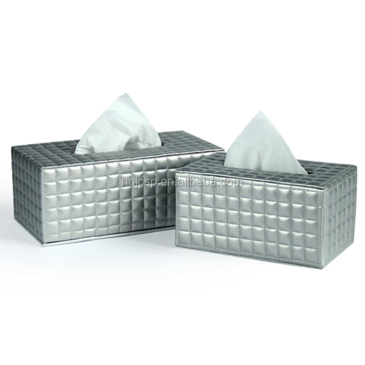 Colorful faux leather box facial tissue, mini tissue box, tissue paper box design