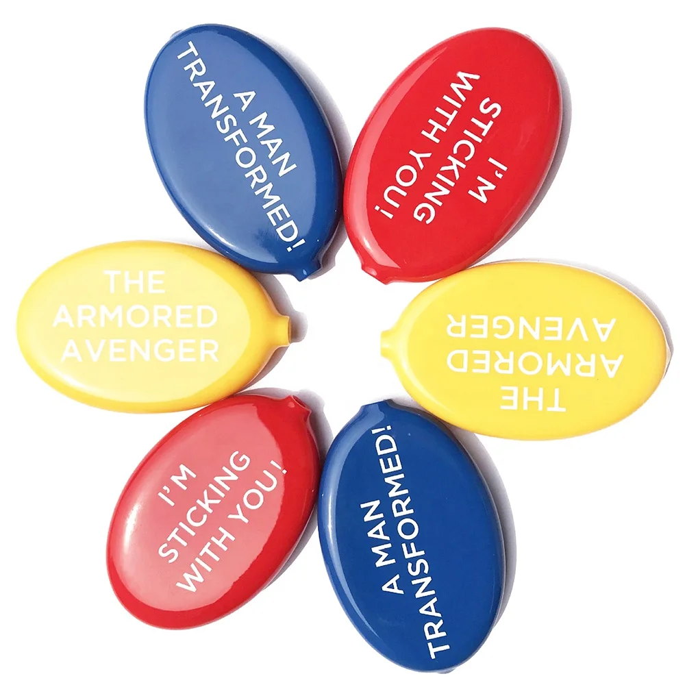 Rubber Squeeze Coin Purse Change Holder