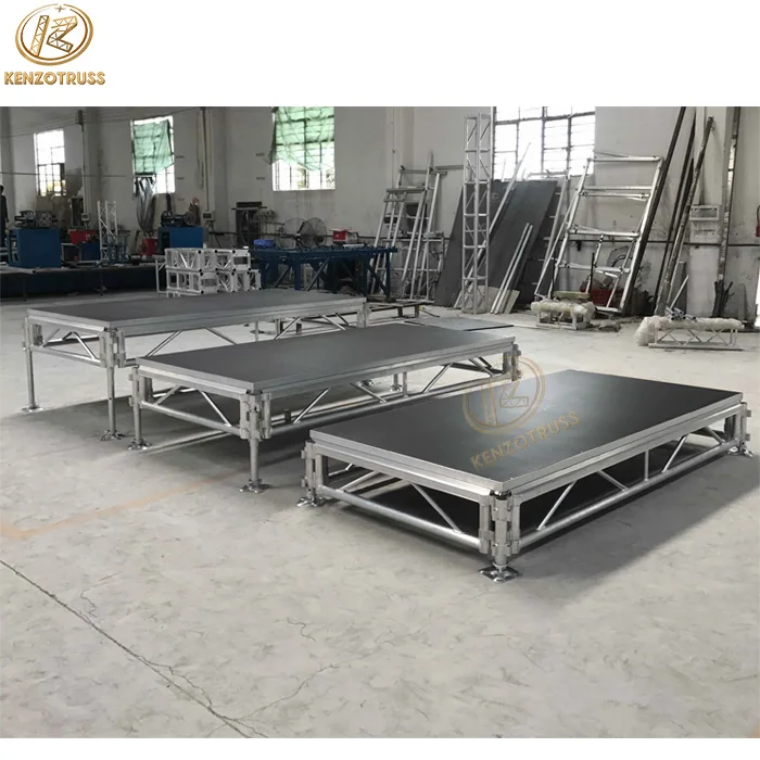 Indoor aluminum small stage platform church stage for sale