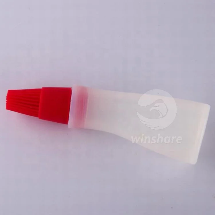 Силиконовая щетка для бутылки с маслом, силиконовая щетка для барбекю, силиконовая щетка для бастирования с бутылкой для масла