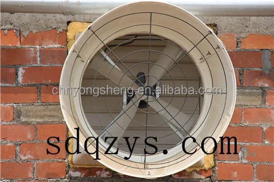 Yongsheng plastic lone exhaust fan fiber glass cone fan Air Circulation Fan for lower market