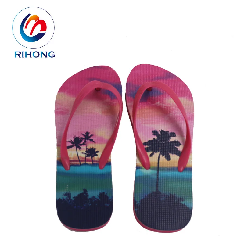 latest design original package custom leather rubber strap flip flop men male women palm slipper