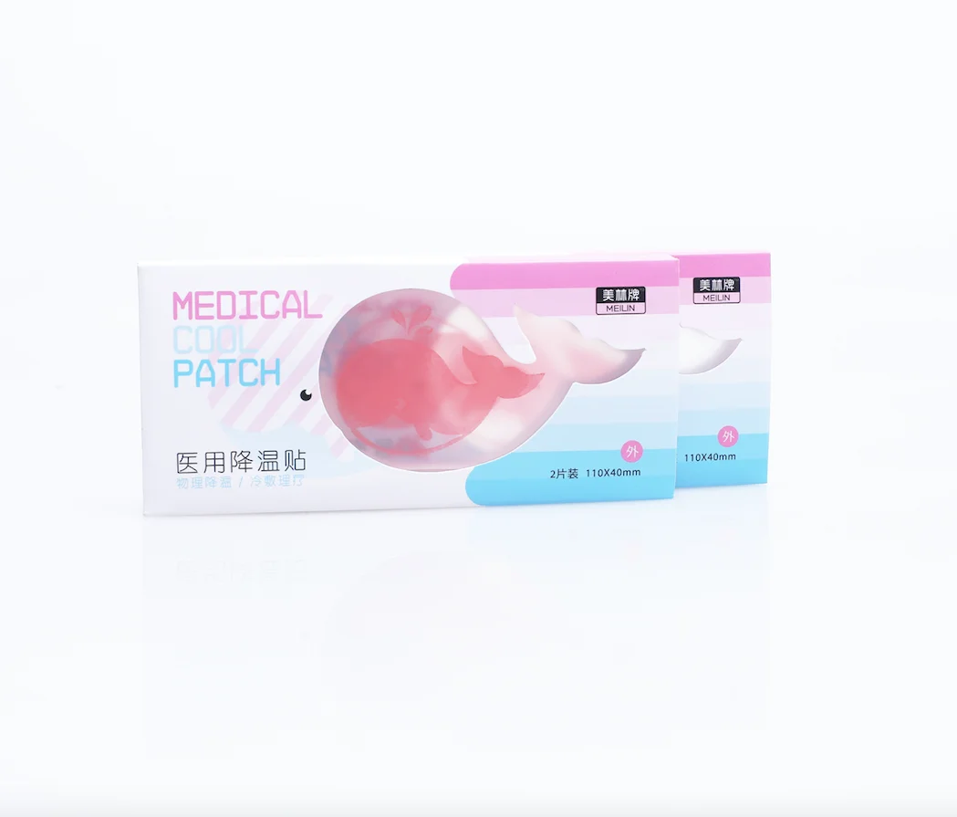 
PVA FILM Fever Cool Gel Patch for Baby/Adult None of Non-woven More Breathable Gel Cold Patch/Pad 