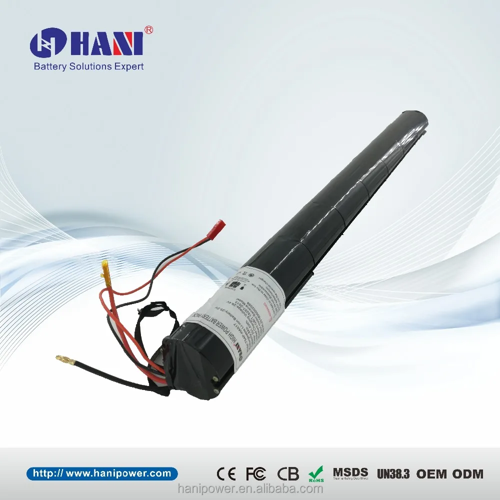 25.2V 8.8Ah Rechargeable Battery Li-ion for City Electric Bikes