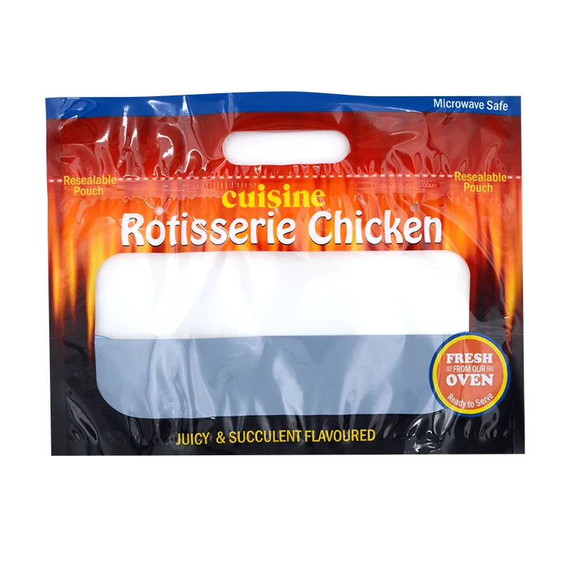 custom printed rotisserie chicken bags roast chicken packaging bag