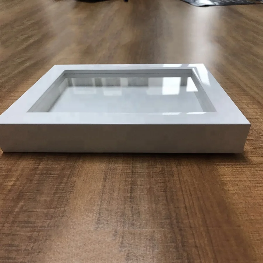 Золотая, белая, красная, коричневая деревянная рамка, 3d теневая коробка, настенная художественная рамка, оптовая продажа