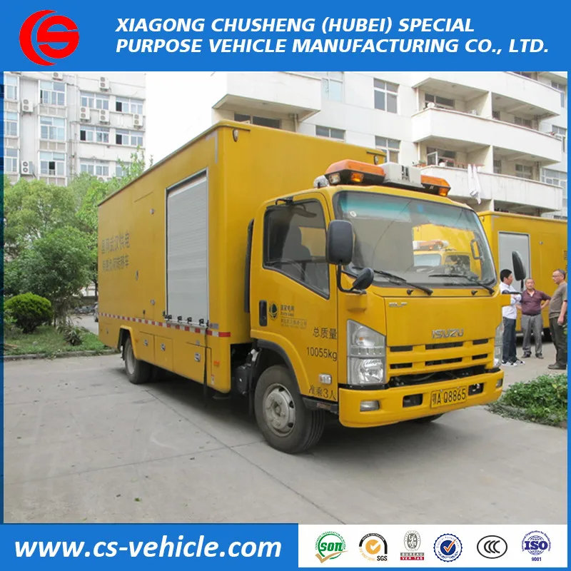 
China 6-Wheels Generator Mobile Emergency Power / Electric Supply Truck for Sale 