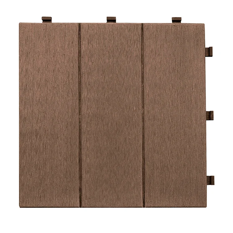 Colorful Waterproof Garden Decking Pvc Floor Tile