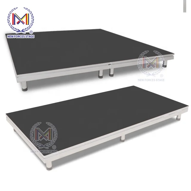 Folding Mobile Stage Trailer Stage Monitor Mini stage cat walk