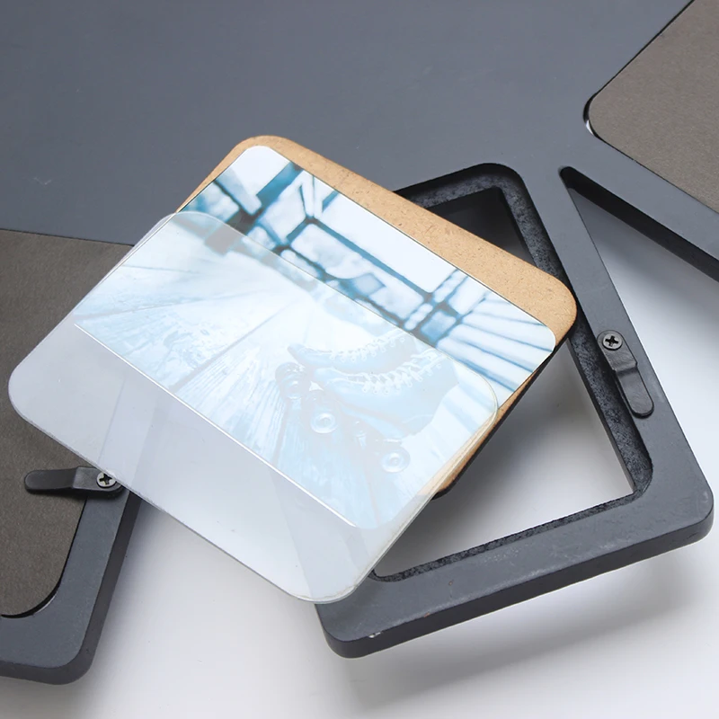 Round Wall Hanging Photo Frames 12pcs With Hooks Wall Clock Modern Design