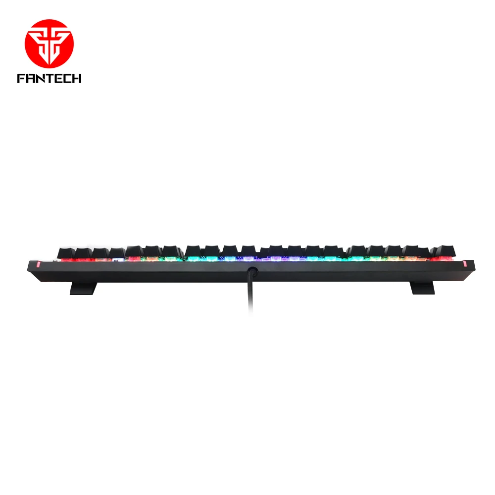 
Fantech Mechanical RGB Keyboard Spanish Layout Multimedia Keyboard With Blue Mechanical Switch Waterproof Keyboard 