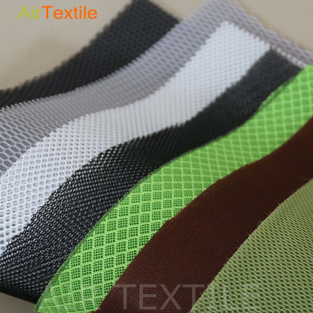 100% полиэстер 3D трикотажная сэндвич воздушная сетка ткань дышащая распорная сетка ткань 3d сетка распорка для птиц Ткань 3D распорка mes