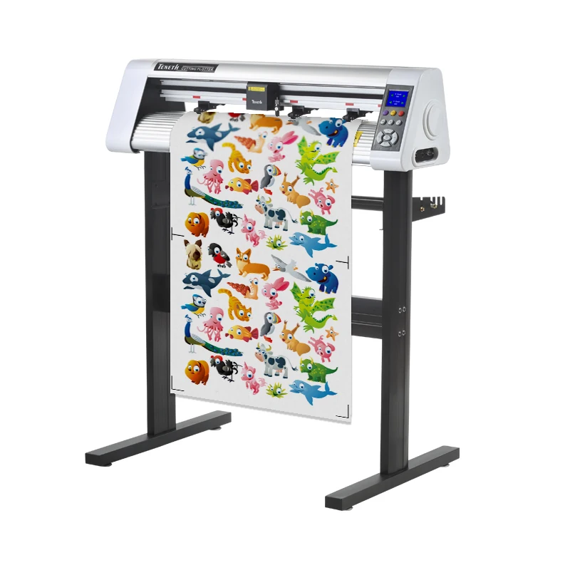 Teneth High quality/contour cutting vinyl cutting ploter