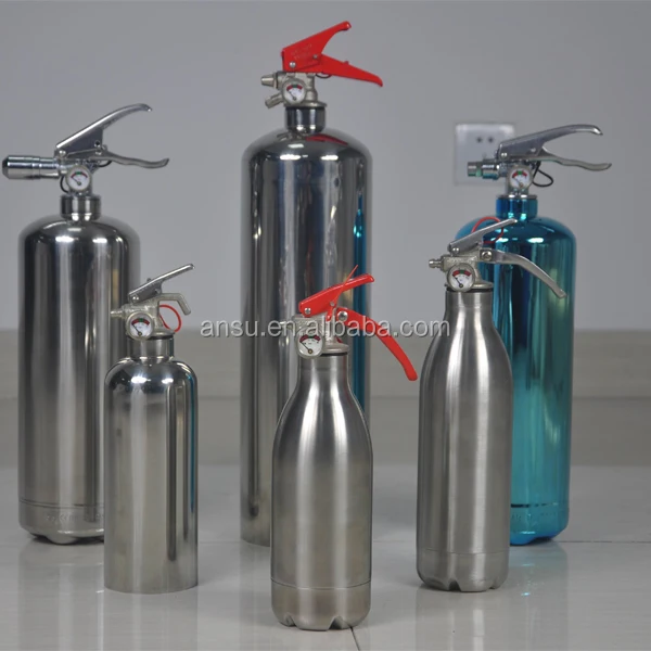 Foam Water Type Stainless Steel SUS 304  Fire Extinguisher 1L 2L  3% AFFF Foam Fire Fighting Extinguisher