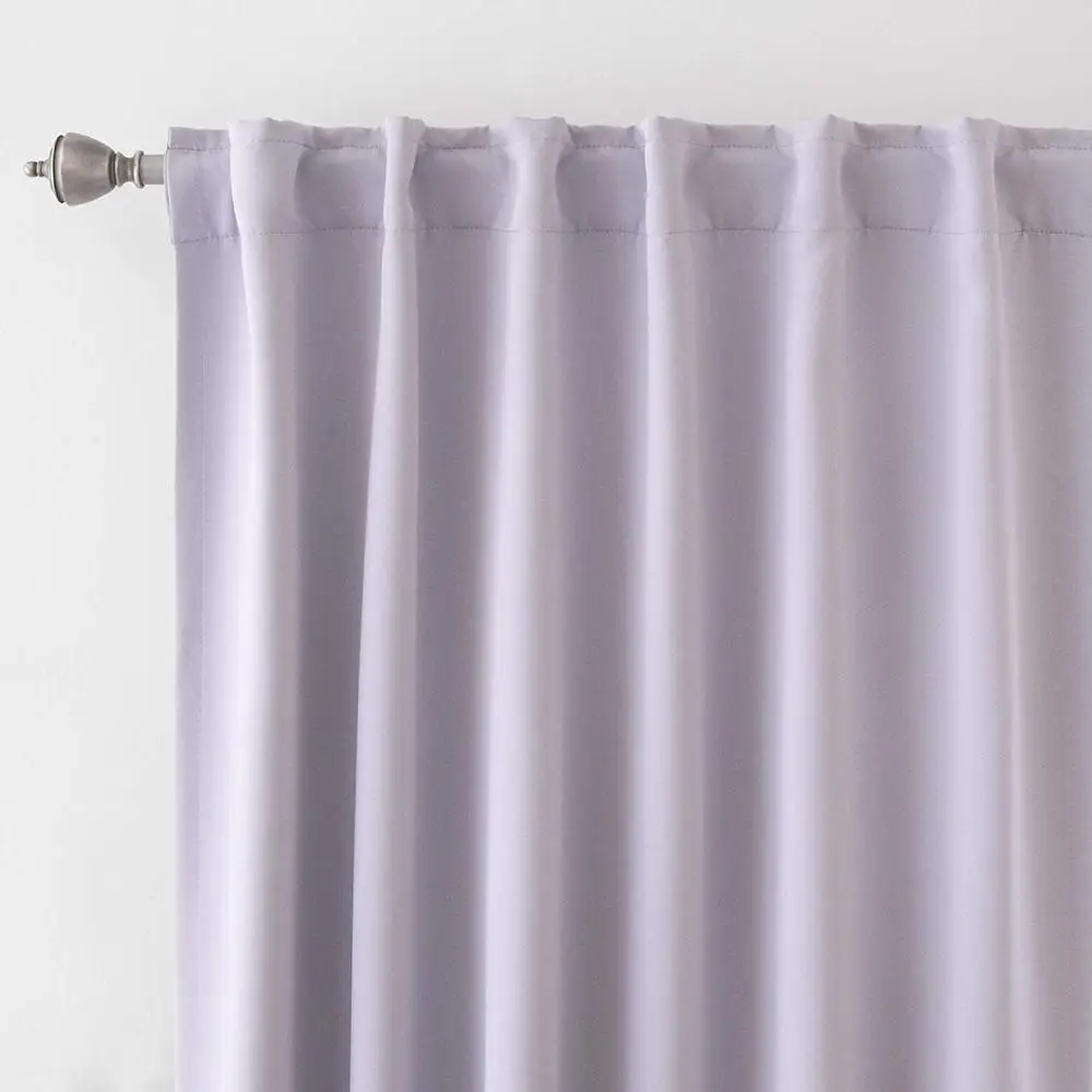 Cheap custom lilac home decor hanging elegant curtains for the living room