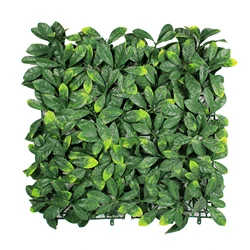 12 pieces 50 x 50cm artificial boxwood bushes plant cover green plastic fence