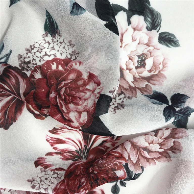 
 Рулоны вискозной ткани с цифровой печатью, Прямая поставка с завода  