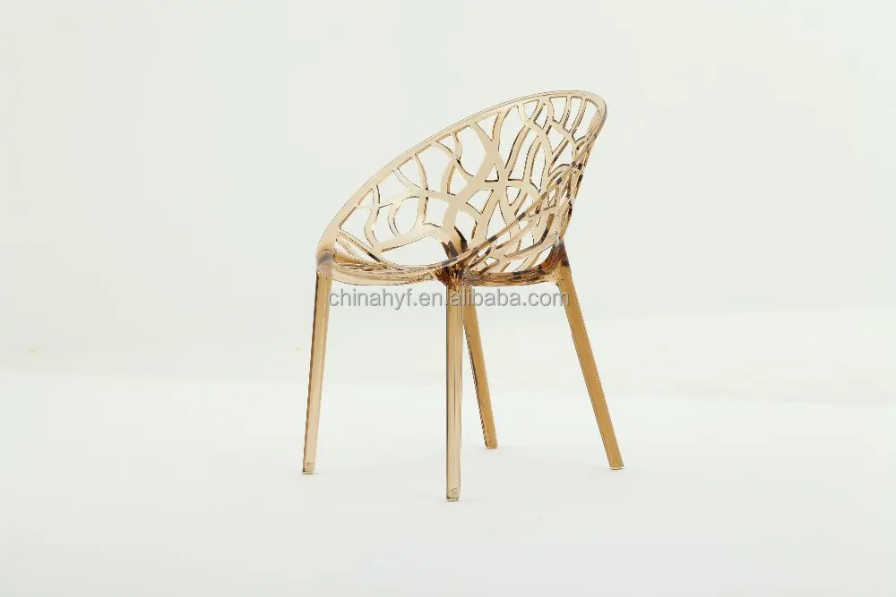
Hot sale High quality Plastic vegetal dinning chair PC-104A 
