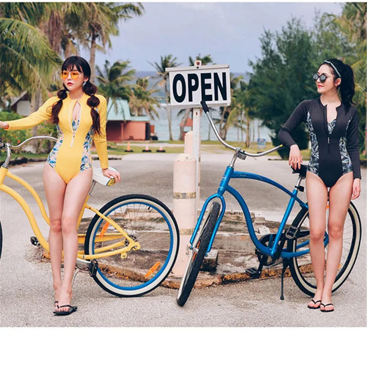 Cheap Custom Sublimated Women Long Sleeve surf Rash Guard