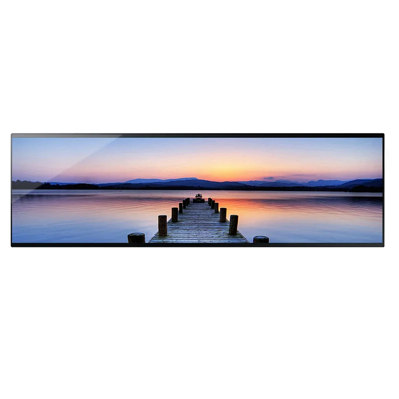 43 inch smart lcd ad player with floor stand advertising display monitor indoor digital billboard