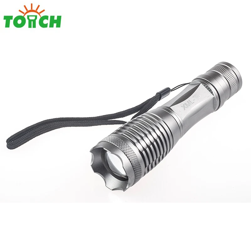 Brightness portable aluminum led flashlight xml - t6 tactical zoomable adjustable torch light for outdoor hunting