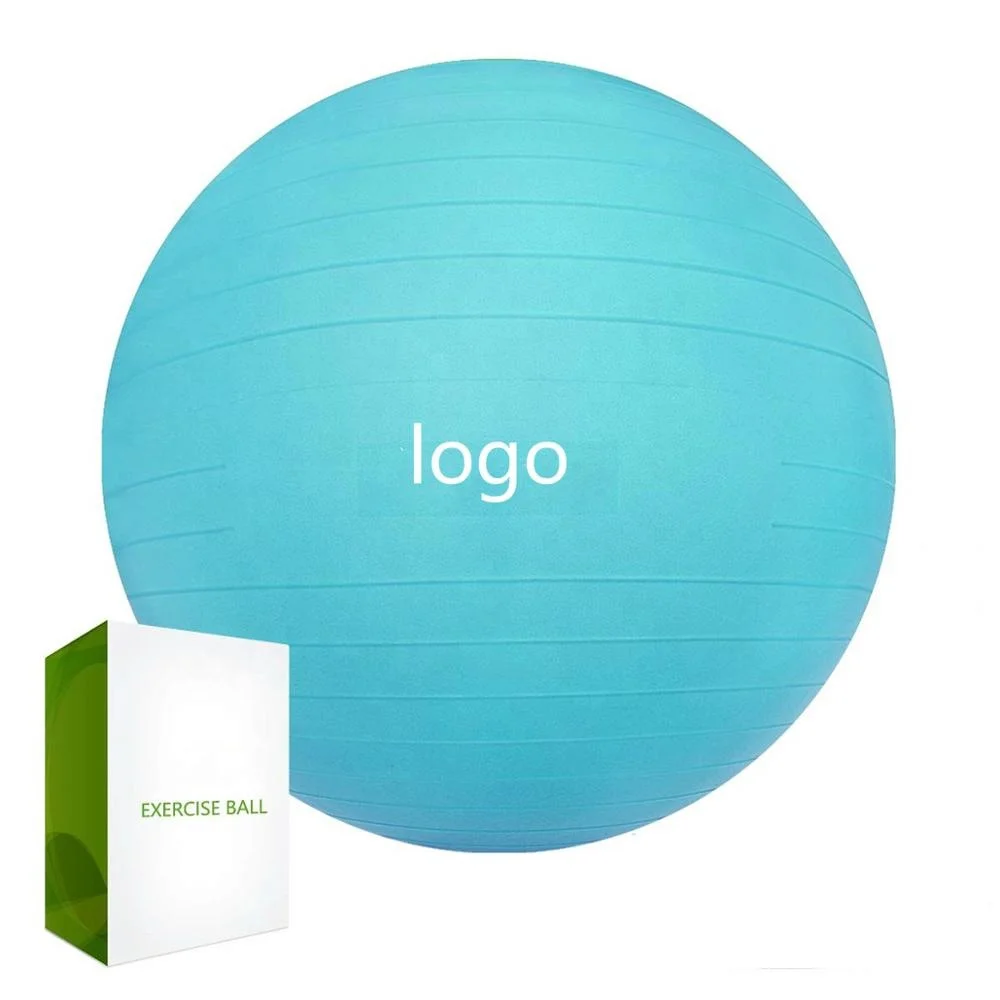 Экологичный швейцарский мяч, мяч для упражнений в тренажерном зале из ПВХ, мяч для фитнеса и йоги