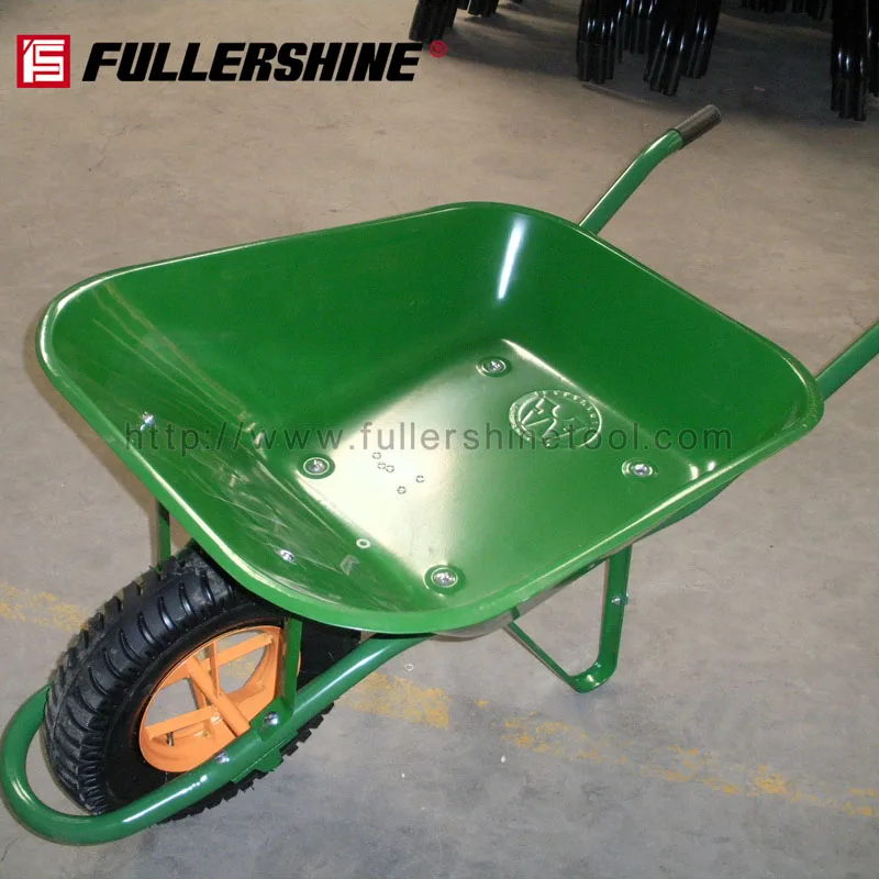 Садовая тележка с оцинкованным лотком WB6414T