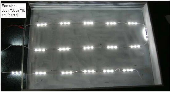 
cul approved led lights for lightbox signs,1.2w 12v 120LM 3 led per module ip65 