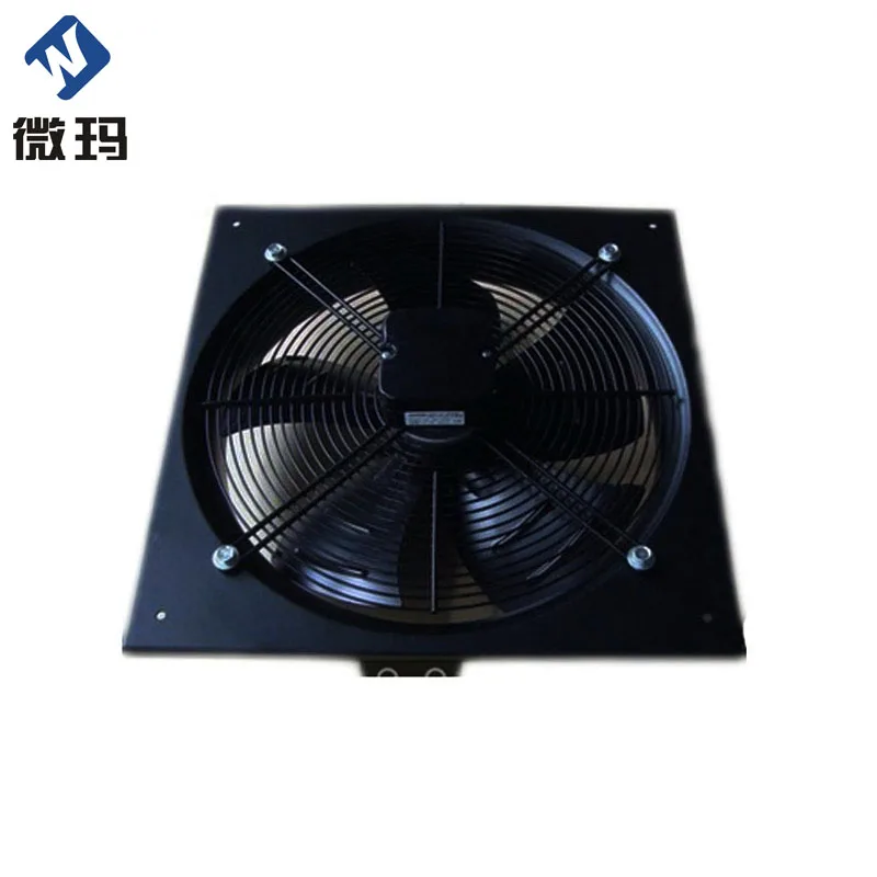 China fastener supplier 450mm Metal Blade AC Compact Fan axial fan efficiency