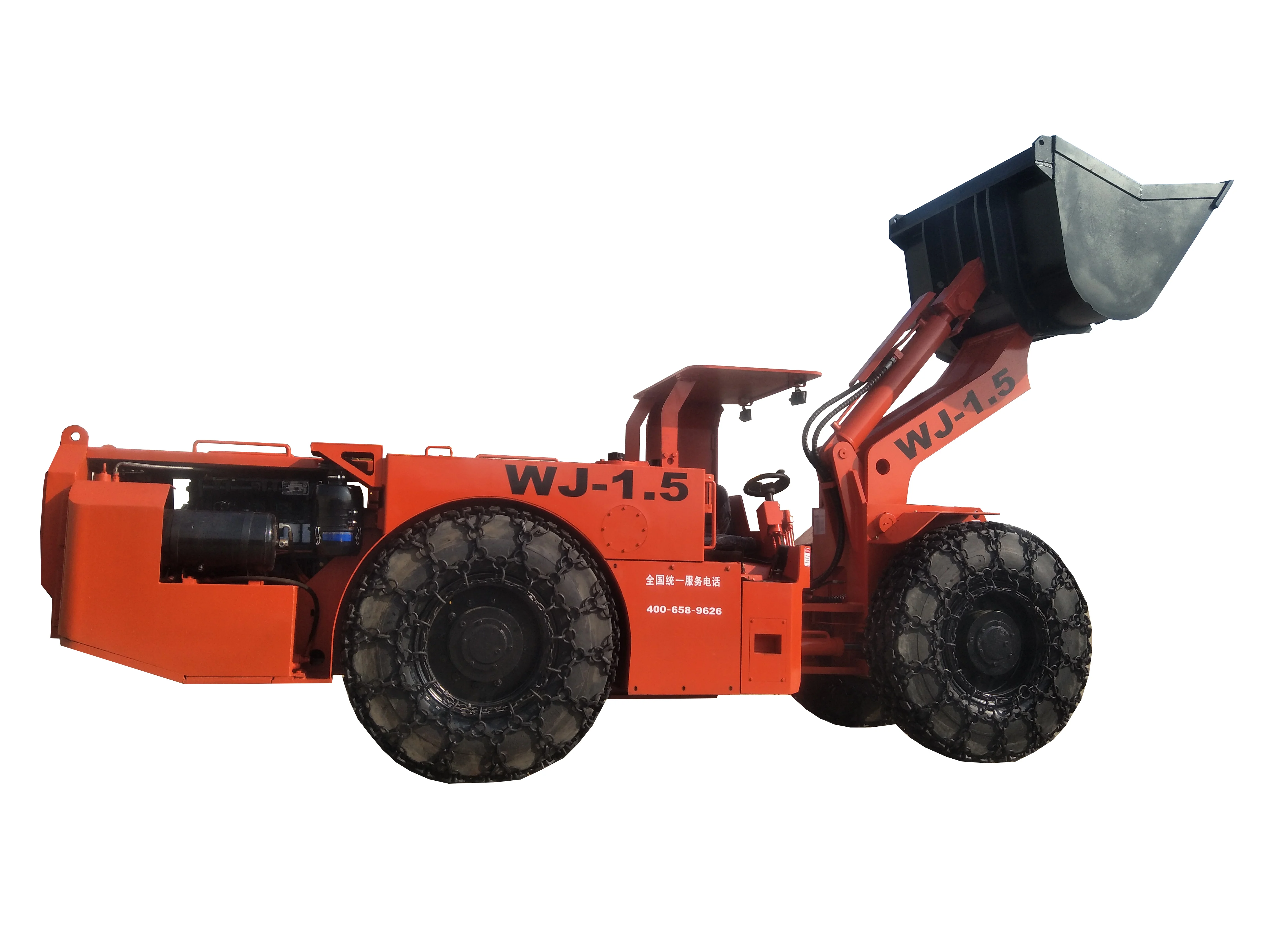1.5 cubic meter LHD/ Underground Mining Vehicles/Scooptram for tunneling project