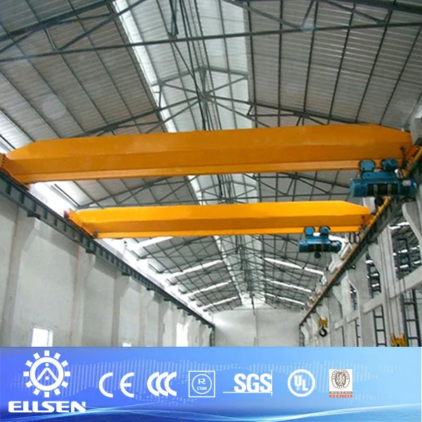 Тележка для лебедки мостового крана с рельсовой установкой модели LD