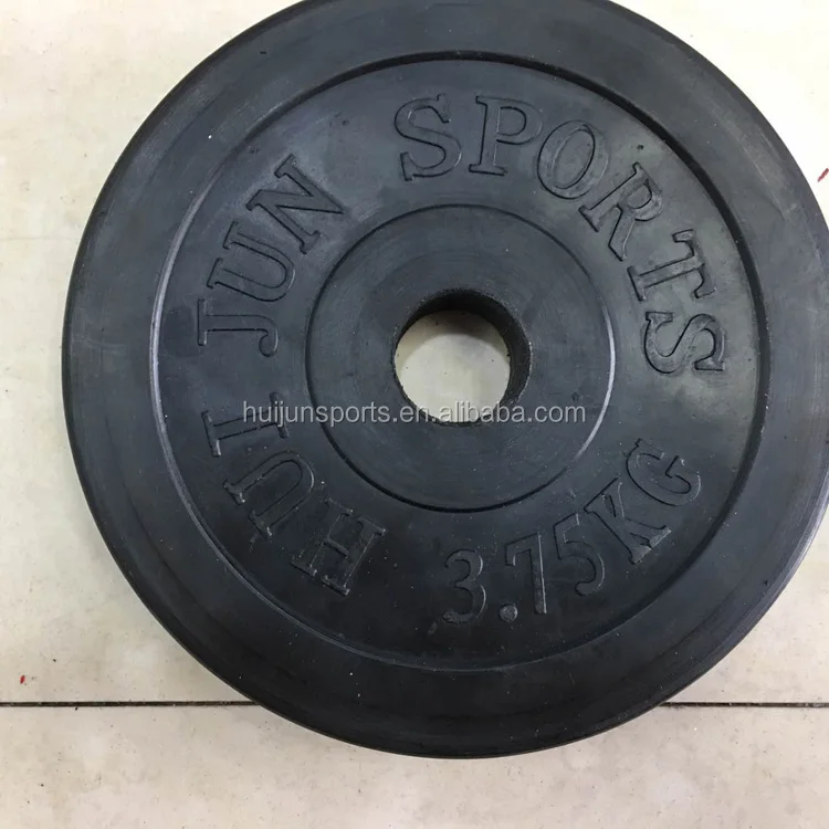 HJ--A097A-A102A Fitness Equipment All-Rubber Bumper Weight Plate of 30mm bore for bodybuilding