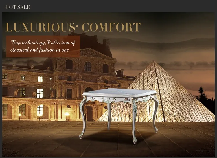 French furniture dining room set luxury furniture italy design dining room table