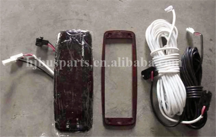 Bus Spare Parts ZK6127 H3742-00022 Original Parts Date and Time Black Edge Bus Electronic Clock