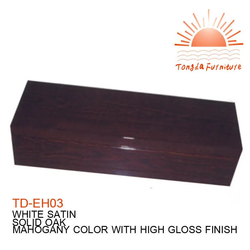 Тд --- EH03 массива дуба духовенство шкатулка и гроб имеет дешевой цене