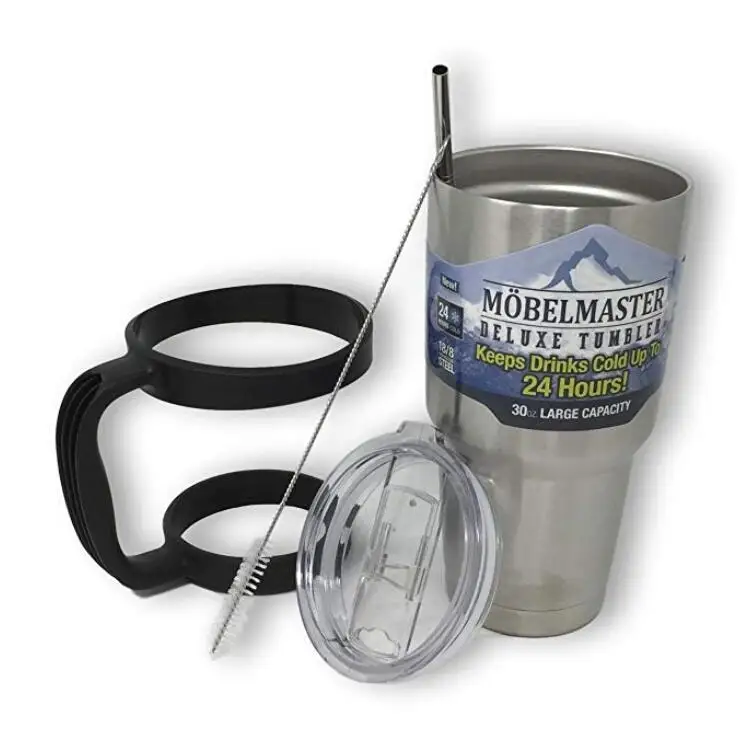 Стакан из нержавеющей стали объемом 30 унций, стакан из нержавеющей стали 18/8 для пищевых продуктов с изоляцией для воды и кофе,