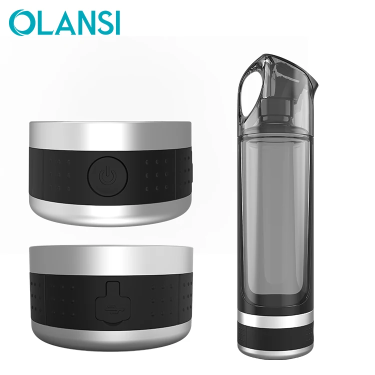 Olansi Easy To Operate kitchen appliances Slimming beauty Portable Alkaline Hydrogen Water Bottle