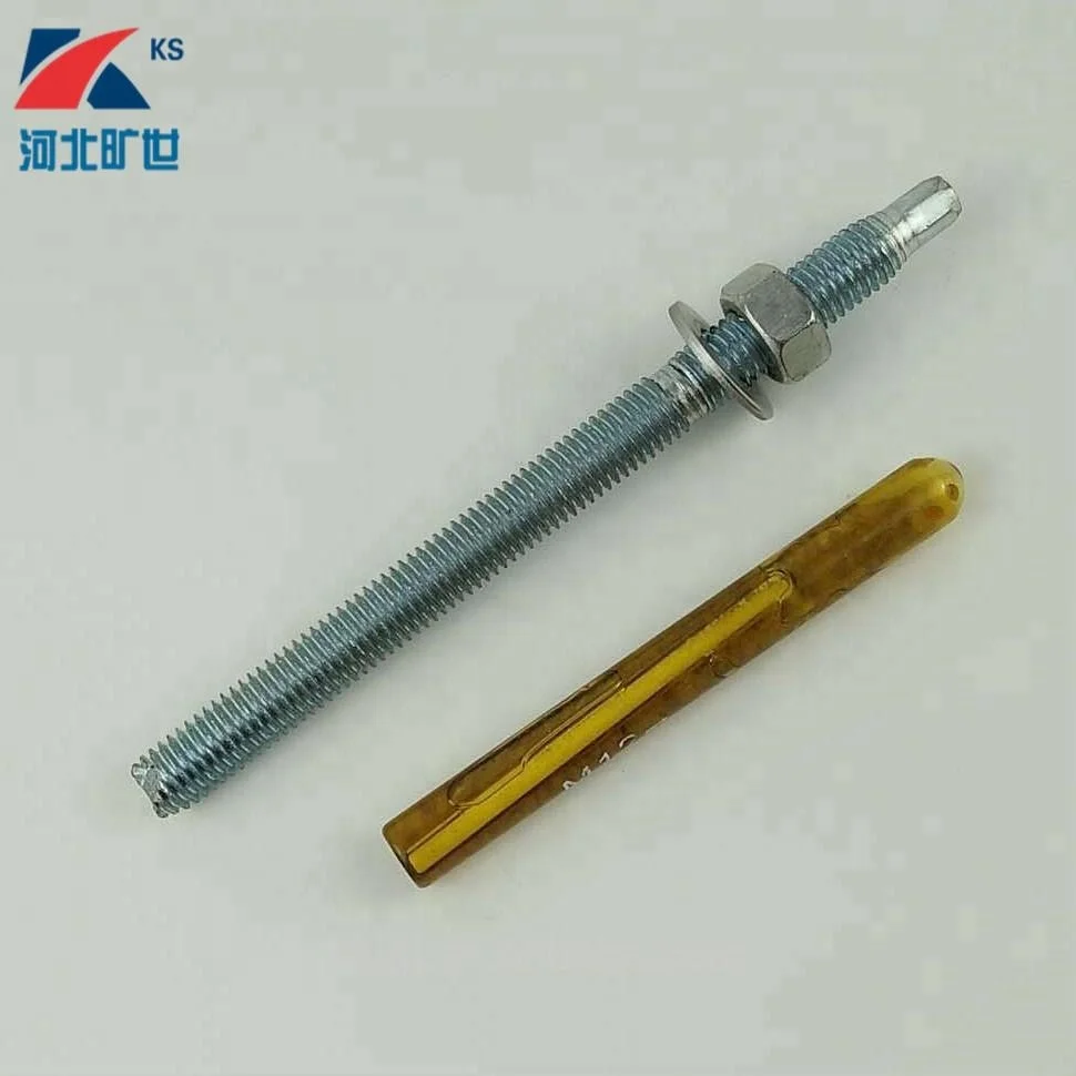 
Hexagon Head M8~M30 chemical stud anchor bolt 