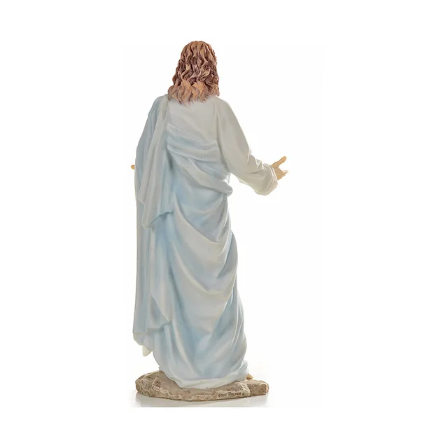 Resin Figurine Christ Religious Jesus Statue Home Decoration Artificial Nativity Figurines Eco-friendly Love Europe 