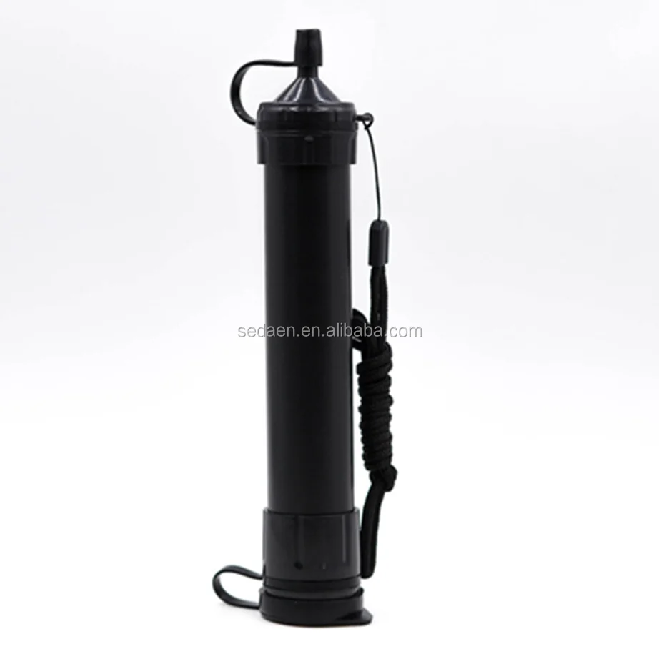 2018 New Portable Mini Water Purifier Straw Personal Filter For  Traveling Camping Hiking Survivor