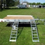 Hot sales 5x8 5x10 Aluminum  Utility  ATV Trailer