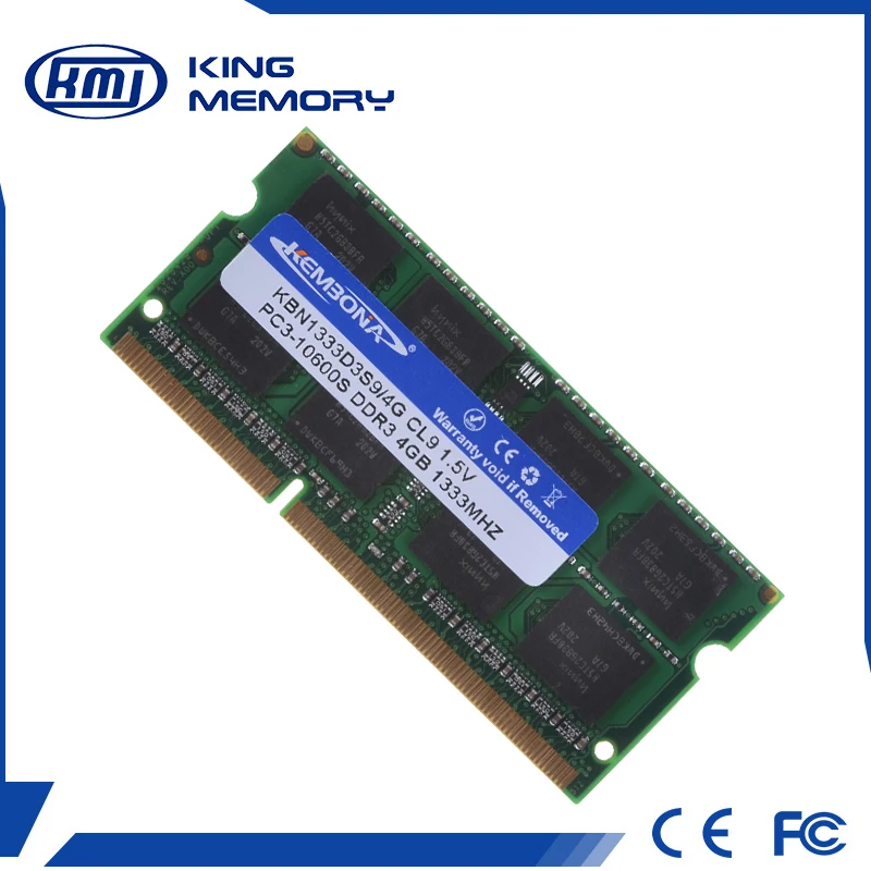sodimm ddr3 4gb 1333mhz pc3-10600 204pin