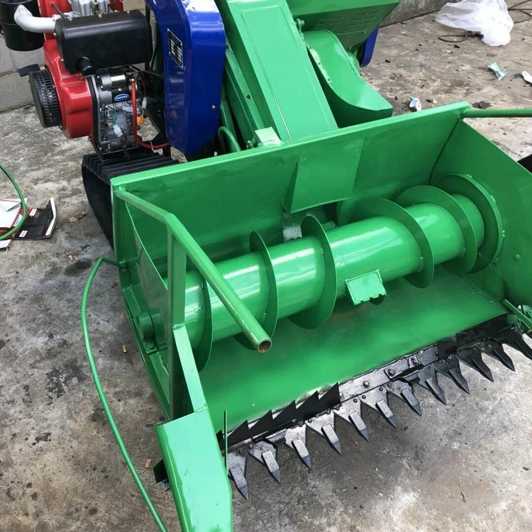 Small combine grain harvester  for harvesting grain