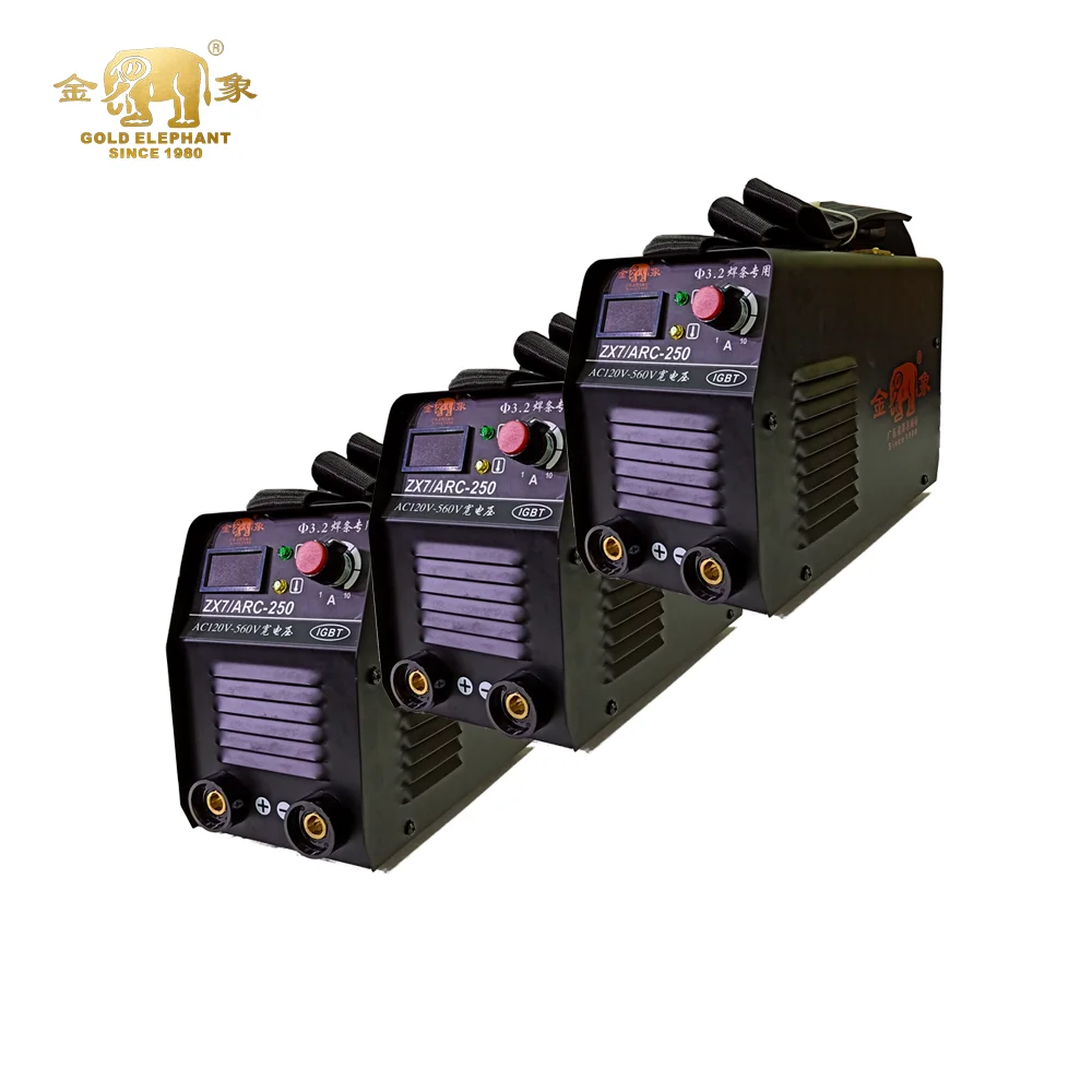 Поставщик фабрики ZX7 250 DC дуги дешевые одноплатный портативный ММА инвертор сварщик