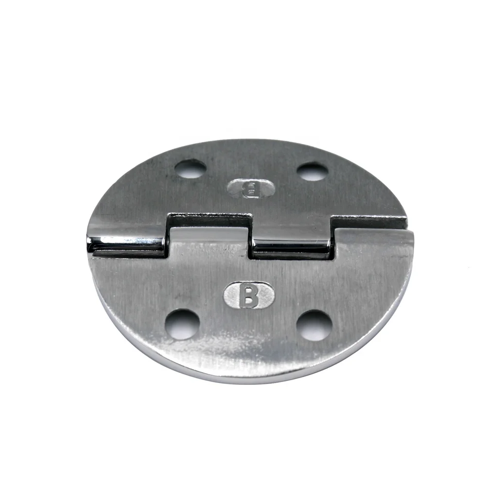 63*65 mm Circular door boat hinge manufacturer for boat