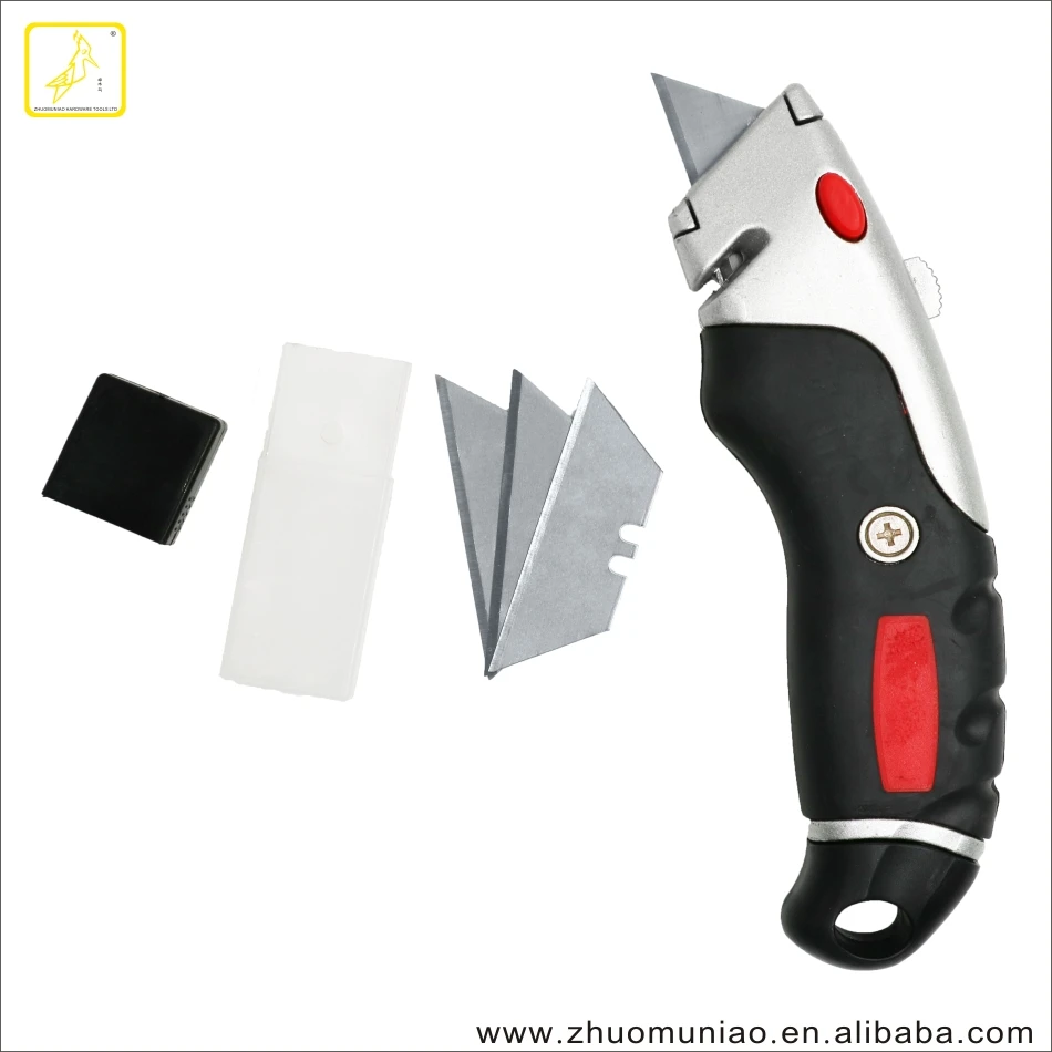 Heavy Duty Carpet Cutter Knife Trapezoid Blade